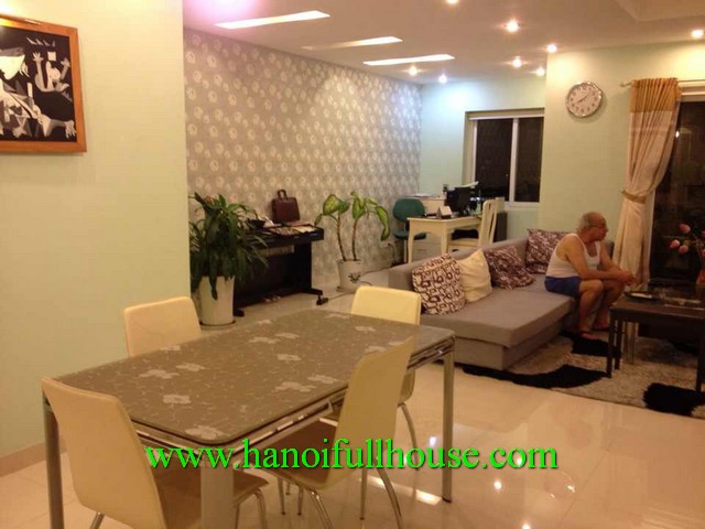 Fully furnished apartment with size 150m2, lake view for rent